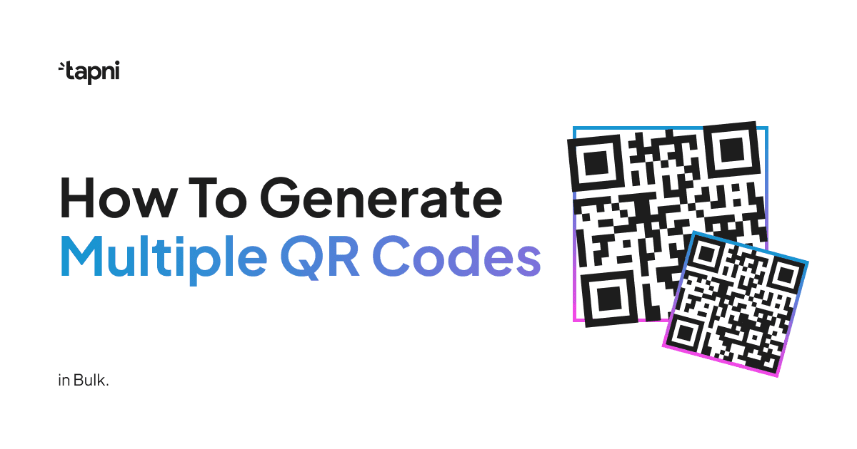 How to Generate Multiple QR Codes in Bulk