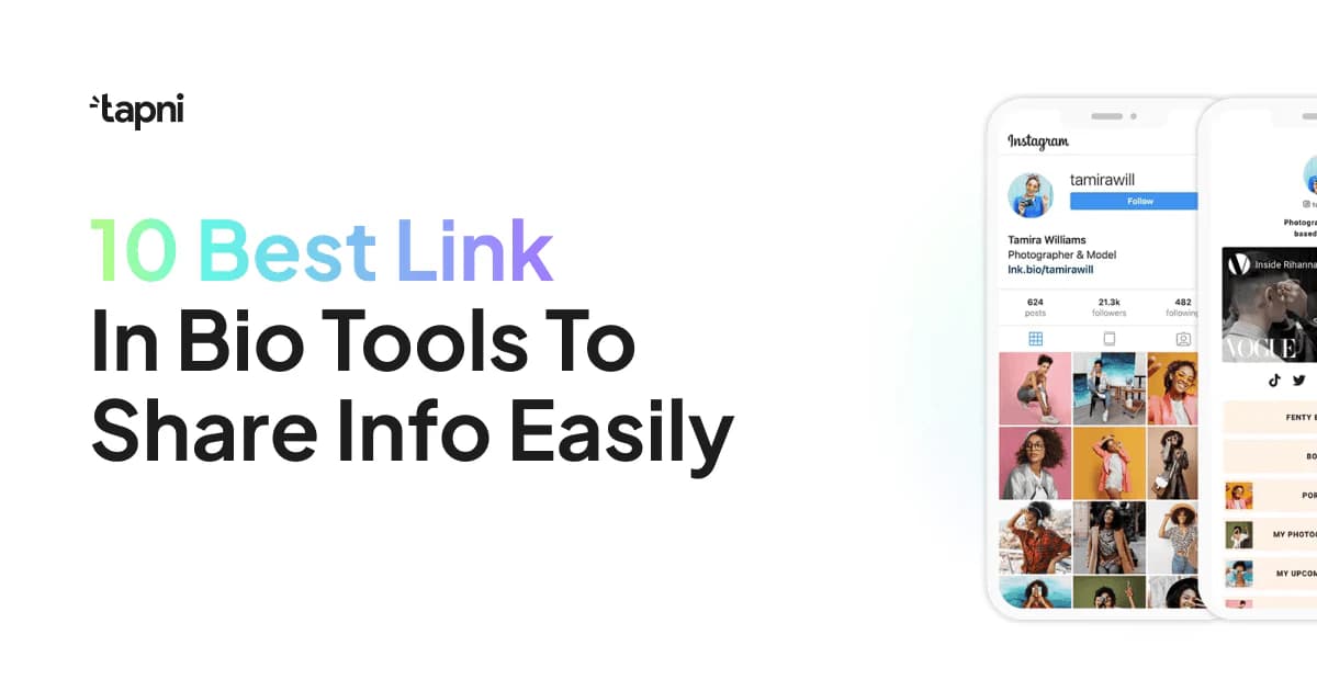 10 Best Link in Bio Tools To Share Info Easily