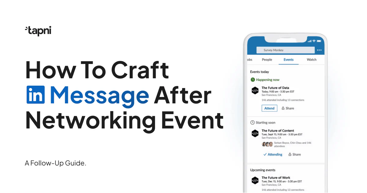 LinkedIn Follow-Up: Messaging After a Networking Event