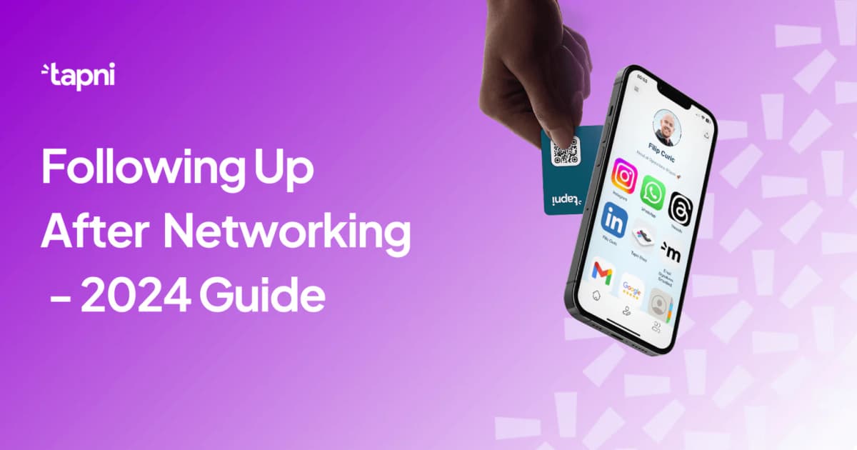 How To Make A Follow-Up After Networking - 2025 Guide