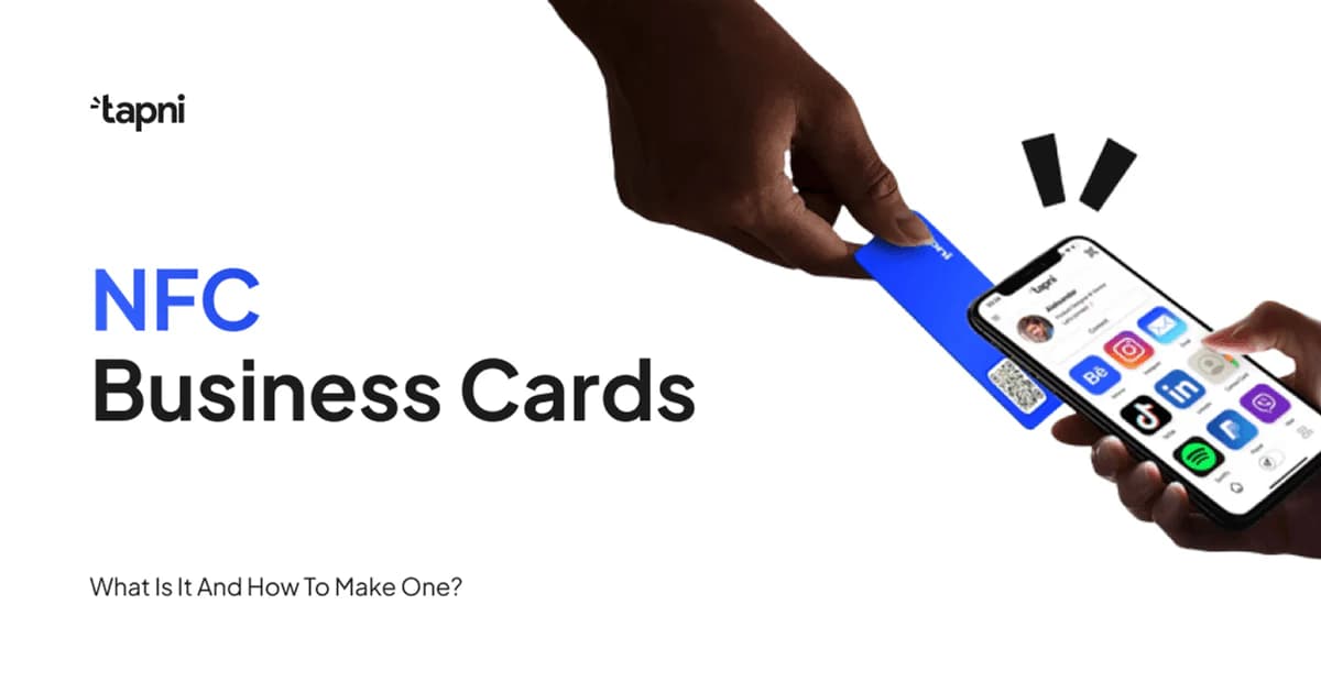 NFC Business Cards: What Is It And How To Make One?