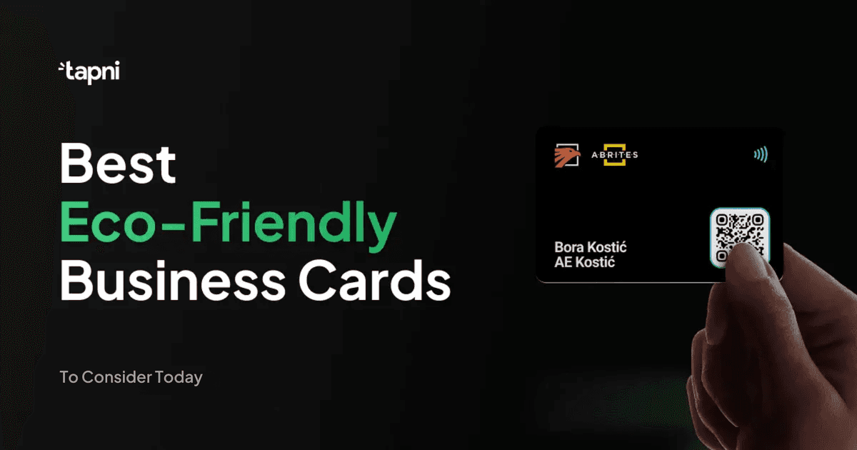 Best Eco-Friendly Business Cards To Consider in 2025