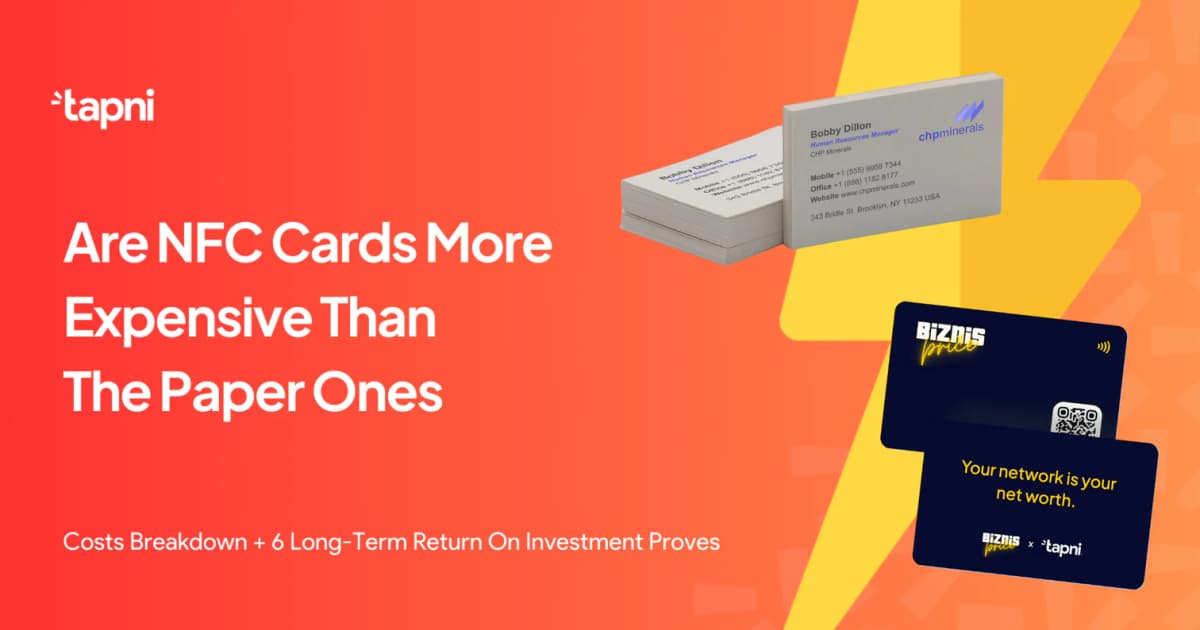 Are NFC Cards More Expensive Than The Paper Ones