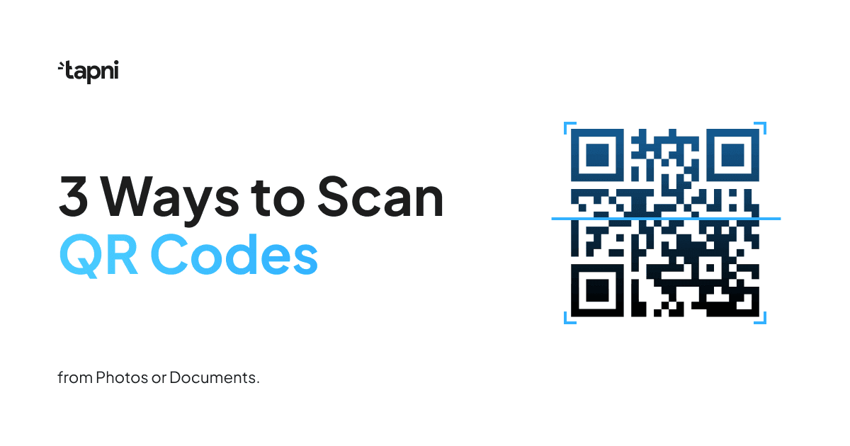 3 Ways to Scan QR Codes from Photos or Documents